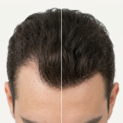 Receeding hairline